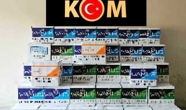 Çorum polisinden kaçak sigara operasyonu
