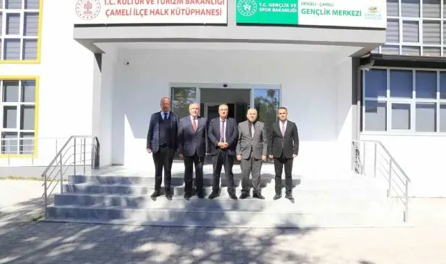 Çameli Halk Kütüphanesi ve Gençlik Merkezi hizmete açılıyor