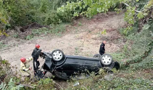 Çaycuma'da trafik kazası; 3 kişi yaralandı