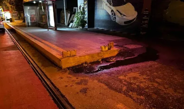 Bursa'da bir garip kaza : Yaya aracın altında kalmaktan son anda kurtuldu