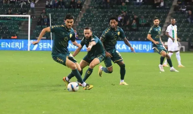 Trendyol 1. Lig: Kocaelispor: 0 - Şanlıurfaspor: 0