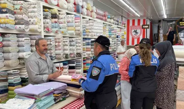 Samsun polisinden İlkadım ve Tekkeköy'de farkındalık eğitimi