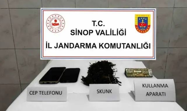 Sinop'ta uyuşturucu operasyonu: 2 gözaltı