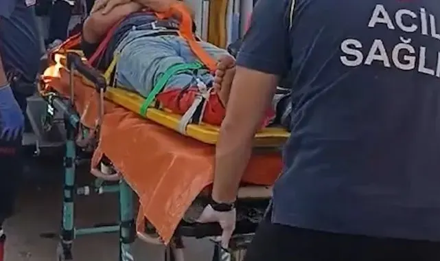 Kırıkkale'de kanala düşen adamın ayağı kırıldı