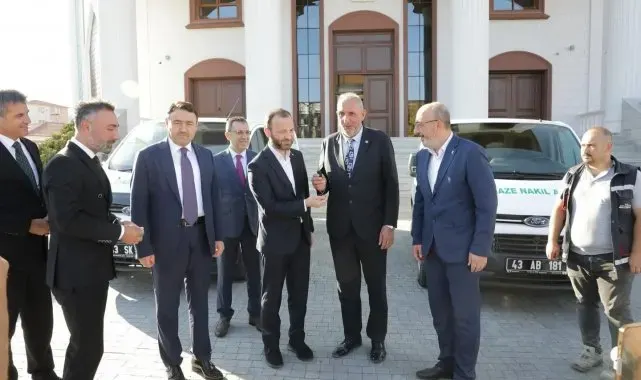 Kütahya Valiliği'nden Aslanapa ve Seyitömer belediyelerine cenaze aracı desteği