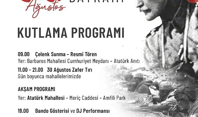 30 Ağustos Zaferi Ataşehir'de coşkuyla kutlanacak