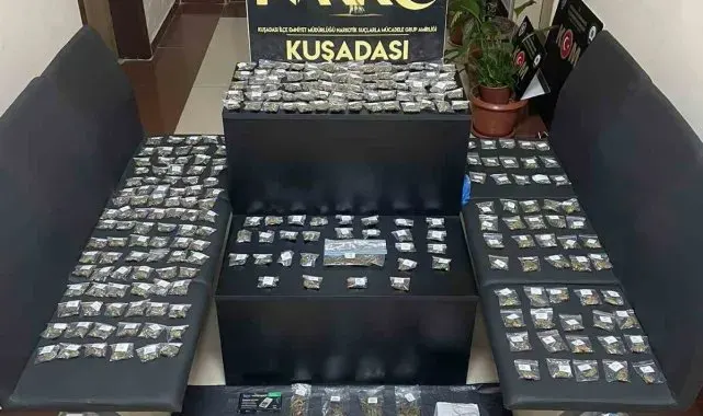 Kuşadası'nda uyuşturucu operasyonu: 1 gözaltı