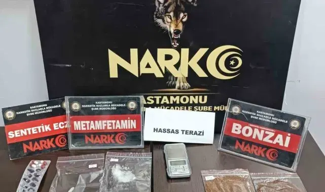 Kastamonu polisinden uyuşturucu operasyonu: 1 tutuklama