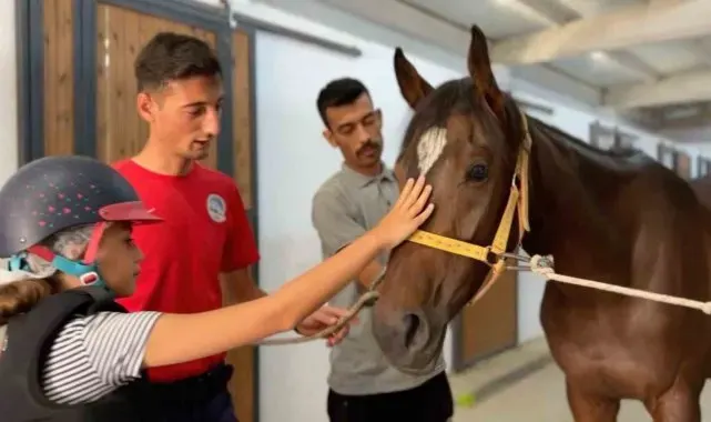 Büyükşehir Spor A.Ş.'nin binicilik eğitimleri yoğun ilgi görüyor