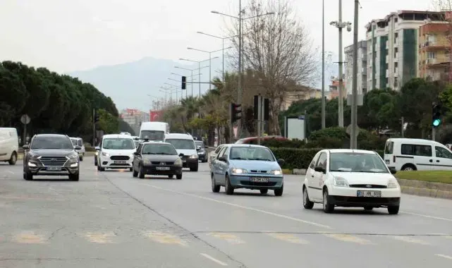 Aydın'da araç sayısı 606 bin oldu