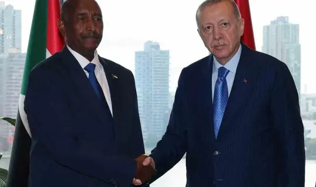 Cumhurbaşkanı Erdoğan, Sudan Egemenlik Konseyi Başkanı El Burhan ile görüştü