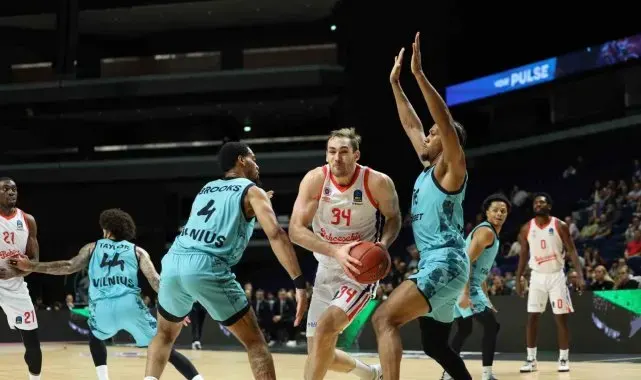 EuroCup: BC Wolves Vilnius: 69 - Bahçeşehir Koleji: 80