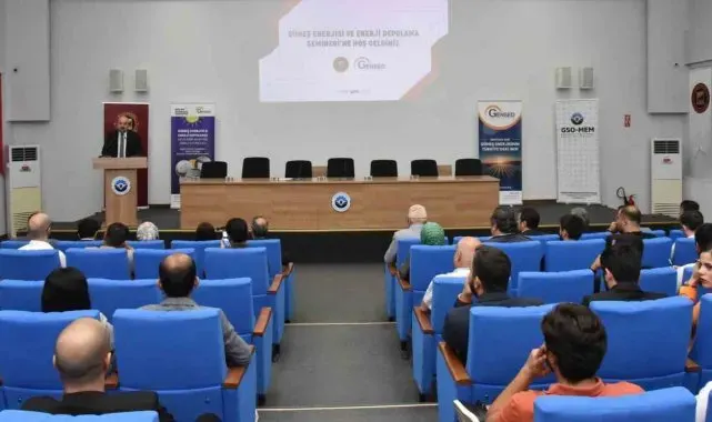 GSOMEM'de güneş enerjisi ve enerji depolama semineri gerçekleştirildi