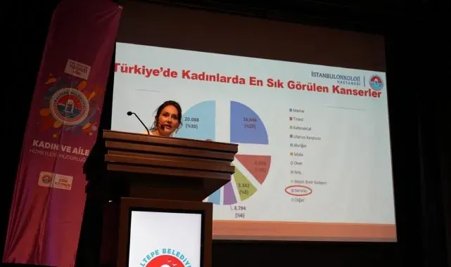 Maltepe'de kansere yönelik farkındalık semineri düzenlendi