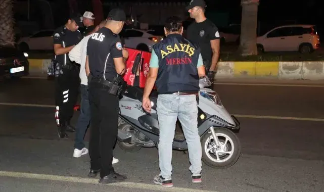 Mersin'de motosiklet sürücülerine 859 bin 290 TL ceza kesildi