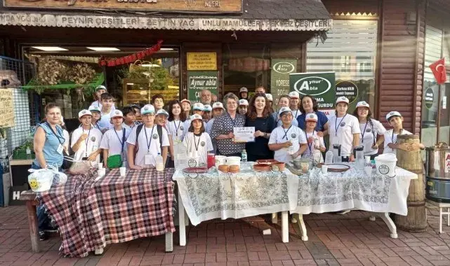 TÜBİTAK projesi kapsamında Çaycuma'da öğrenciler manda yoğurdunu tattılar