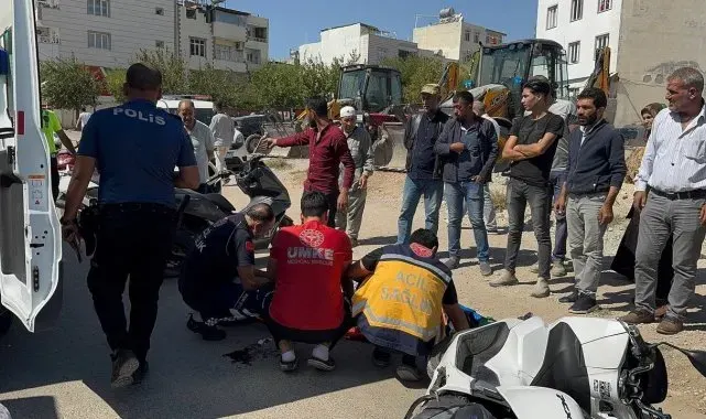 Kilis'te 2 motosiklet çarpıştı: 2 yaralı