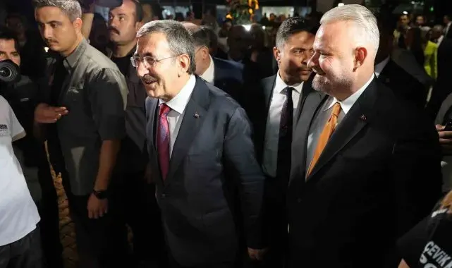 Pehlivan, Cumhurbaşkanı Yardımcısı Cevdet Yılmaz'ı ağırladı