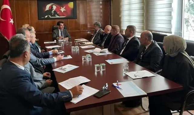 Sungurlu'da İlçe idare şube başkanları toplantısı yapıldı