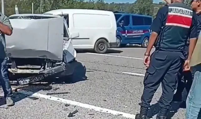 Zonguldak'ta trafik kazası; 5 yaralı