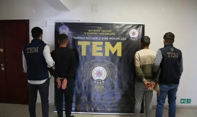 Ararat Çiya kod adlı teröristle birlikte 1 terörist daha Bayburt'ta yakalandı