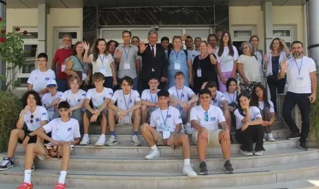 Menteşe'de çevresel sürdürülebilirlik projesi kapsamında uluslararası öğrenci ziyareti