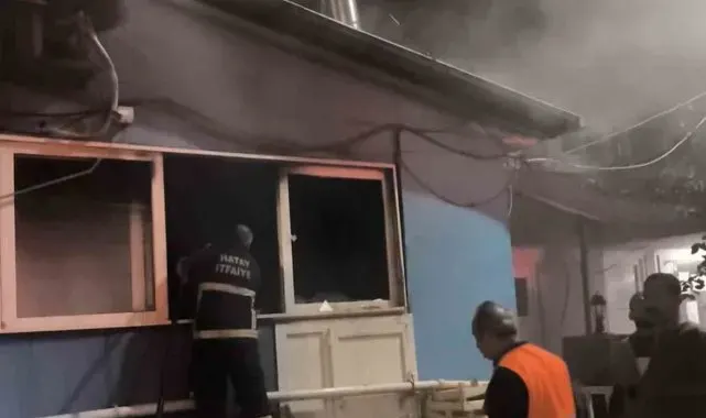 Dörtyol'da lokantada yangın