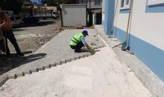 Doğanşehir'de altyapı çalışmaları devam ediyor