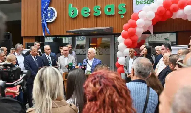 Besaş'ın ilksatış mağazası Gemlik'te açıldı