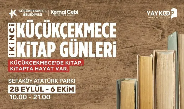 Küçükçekmece'de Kitap Günleri'ne geri sayım başladı
