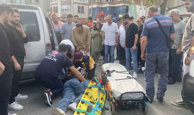 Ordu'da motosiklet ile hafif ticari araç çarpıştı: 1'i ağır 2 yaralı