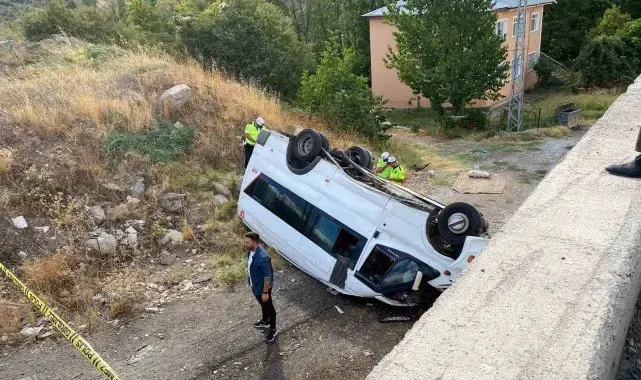 Fındık işçileri dönüş yolunda kaza yaptı: 14 yaralı