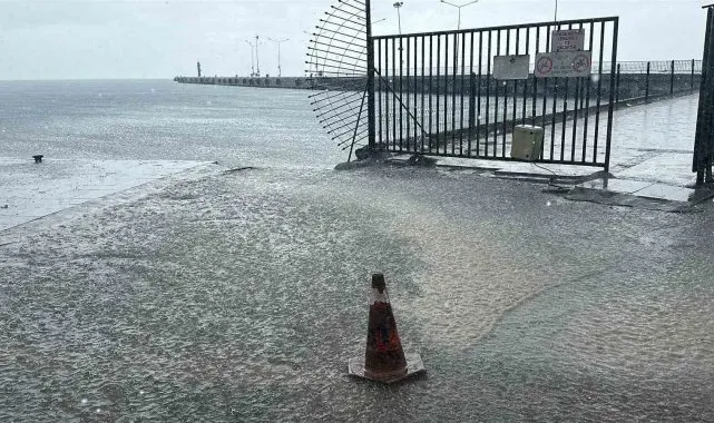 Sinop'ta sağanak