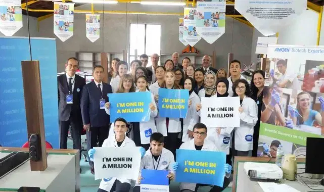 Amgen Biyoteknoloji Deneyimi Programı 1 milyon genci bilimsel keşifle tanıştırdı