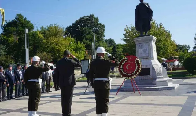 Edirne'de Gaziler Günü törenle kutlandı
