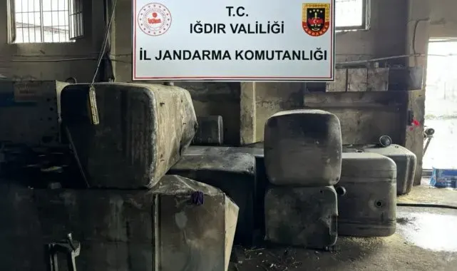 Iğdır'da akaryakıt kaçakçılığı operasyonu: 2 şüpheli yakalandı
