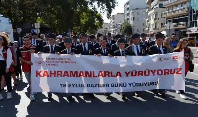 Kırklareli'nde Gaziler Günü törenlerle kutlandı