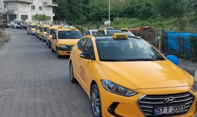 Ayancık'ta taksi ücretlerine zam
