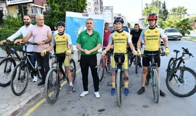 Başkan Çenet, Avrupa Hareketlilik Haftası'nda pedal çevirdi