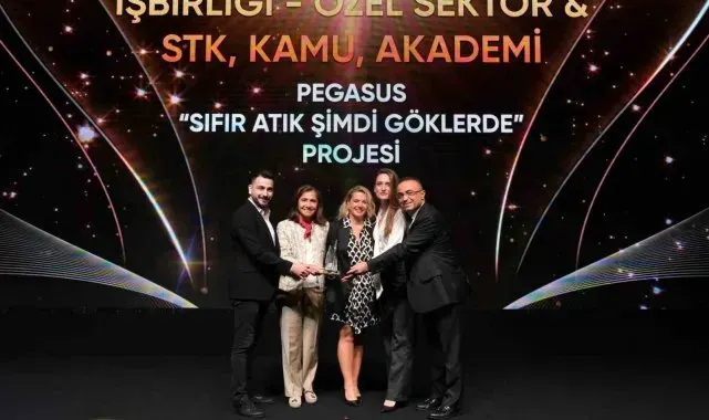 Pegasus'a sürdürülebilir iş ödülü