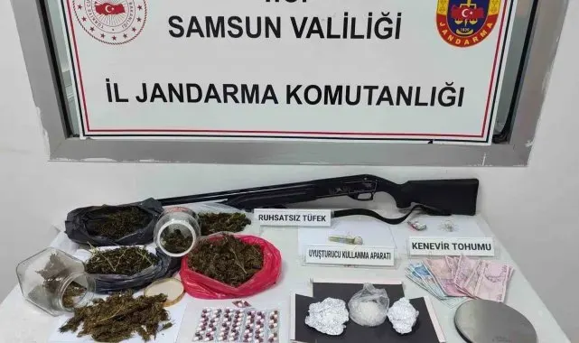 Jandarmadan uyuşturucu operasyonu: 1 gözaltı