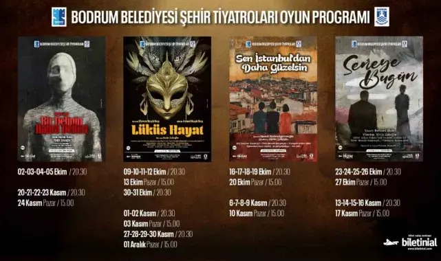 Tiyatrolu günler 1 Ekim'de başlıyor