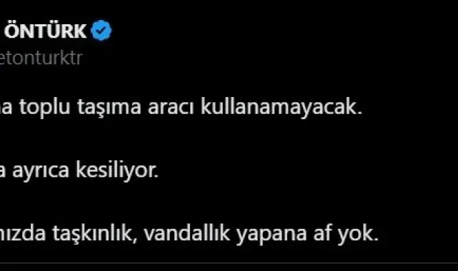 Trafikte korku dolu anlar yaşatan sürücü bir daha toplu taşıma aracı kullanamayacak