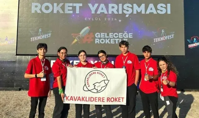 Kavaklıdere Roket Takımı 2024 Teknofest'te büyük başarı gösterdi