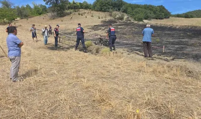 Tokat'ta ATV alev aldı: Sürücü hayatını kaybetti