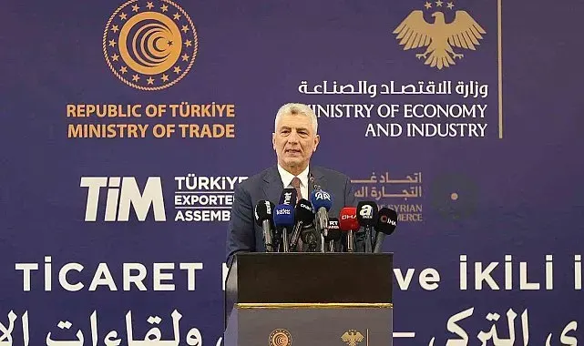 Bakan Bolat: "Suriye ile Ticaret hacmi hedefimiz 10 milyar dolar"