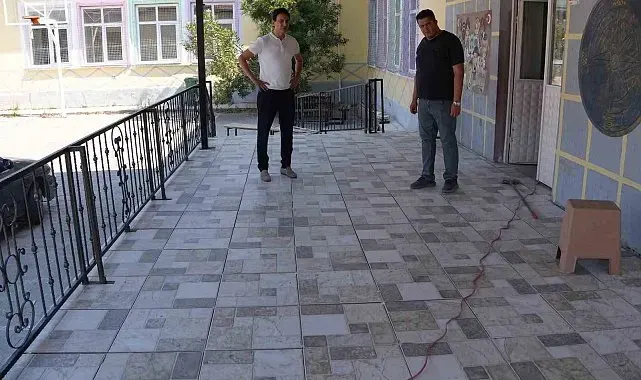Köyceğiz'de okullarda hazırlık çalışmaları sürüyor