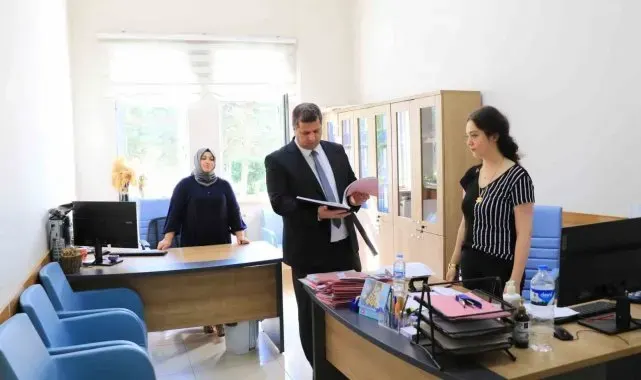 Erzincan'da Sosyal Hizmet Merkezleri ve Şönim Müdürlüğünde denetim