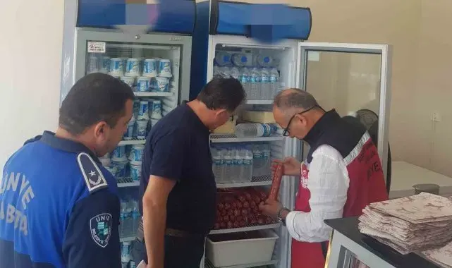 Ünye'de okul kantinleri denetleniyor