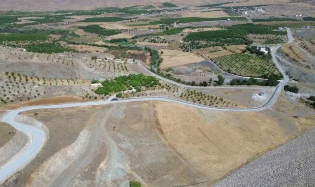 Tokluca ve Hisartepe'de asfalt çalışması